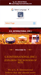 Mobile Screenshot of grbasmatiindia.com